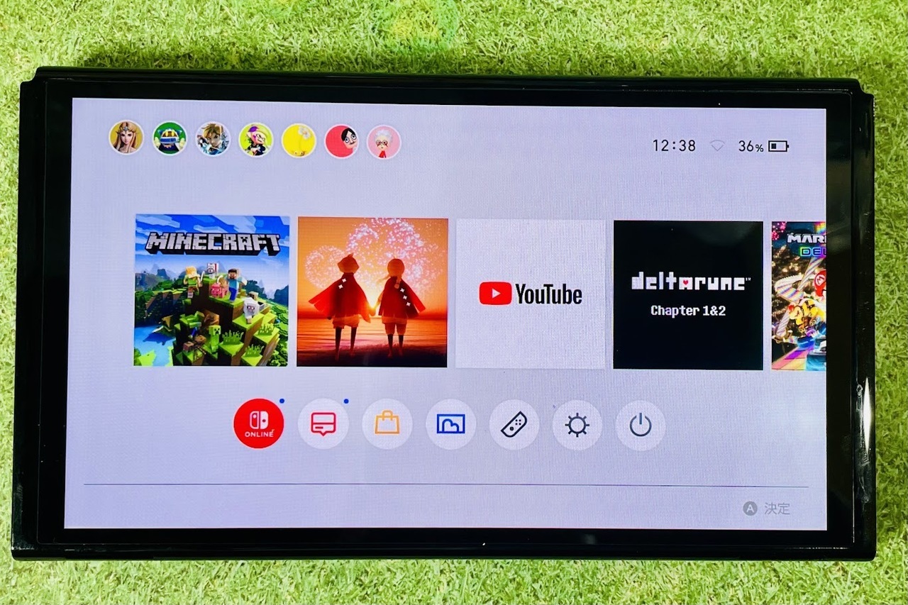 神戸市垂水区｜修理後、画面表示が直ったswitch